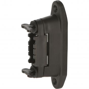 Aislantes de Valla para Equitación Ako - 6 Unidades, Compatible con Cintas de hasta 40 mm, Color Negro