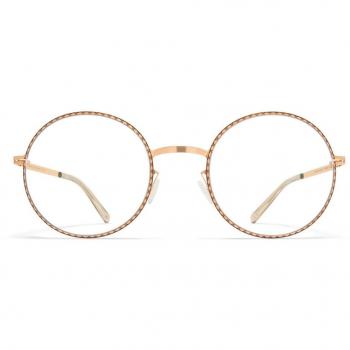 Mykita Lale 342 Women’s Eyeglasses Gold Size 50 - Blue Light Block Available
