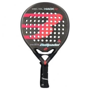 Pala de Pádel Bullpadel Hack Mujer - Carbono, Ale Salazar, Rojo/Negro