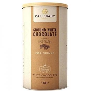 El chocolate caliente con chocolate Callebaut Blanco / Chocolate Belga, 1 kg