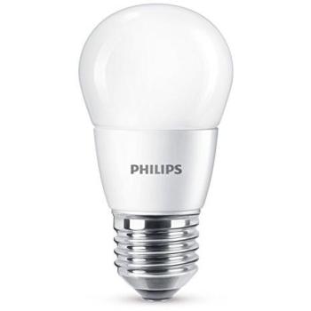 Philips bombilla LED esférica mate casquillo gordo E27, 7 W equivalentes a 60 W en incandescencia, 830 lúmenes, luz blanca fría