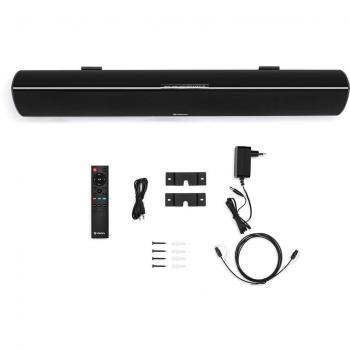 Barra de sonido Bluetooth Vlectro 5.0 para TV con tecnología DSP - Negra