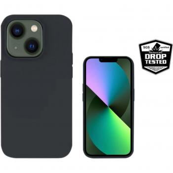 Funda de Silicona Negra 4smarts Cupertino para Teléfono Móvil de 17 cm (6.7 pulgadas)
