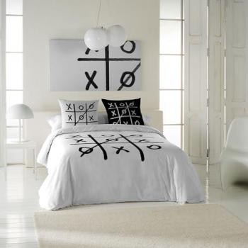 Funda Nórdica Estampada de Algodón Extrasuave - Incluye Funda Nórdica + 1 o 2 Fundas de Almohada - Varios Modelos - Fabricada en España - Para Cama