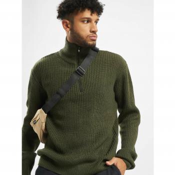 Brandit Jersey Marine Troyer Verde Hombre
