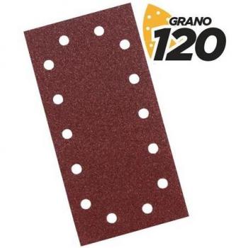 Blim Pack de 10 Lijas para Lijadora BL0123 - Grano 120 - Formato Rectangular con Velcro