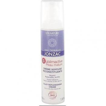 Jonzac Sublimactive Organic Silky Replenishing Cream for Mature Skin - 40 ml