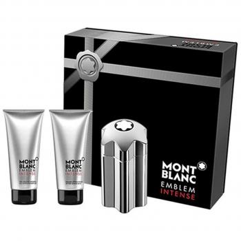 Cofre Montblanc Emblem Intense 100 Ml + Shower Gel 100 Ml + After Shave Balm 100 Ml