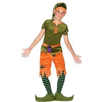 Atosa-56912 Disfraz Duende, Color Verde, 3 a 4 años