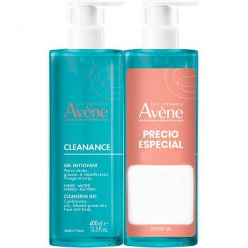 Gel Limpiador Purificante Cleanance de Avène 800 ml (2x400 ml)