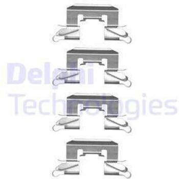 Kit de accesorios DELPHI LX0507 - Pastillas de frenos