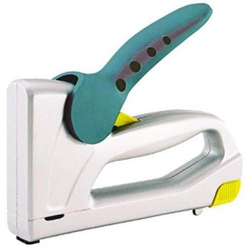 Grapadora manual tacocraft M14+ con carcasa metálica para trabajos en el hogar y bricolaje