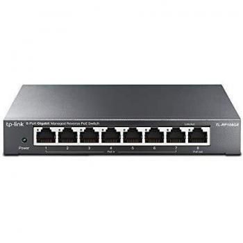 TP-Link 8-Port Gigabit PoE Ethernet Switch 7 PoE Ports,No Configuration Required