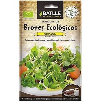 Semillas Ecológicas para Germinar Brotes de Girasol