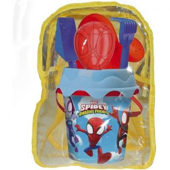 Mochila de Playa Spidey con Accesorios para Arena y Agua