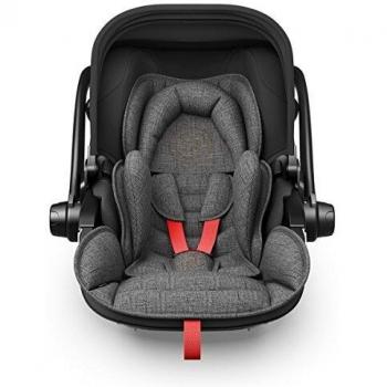 Evoluna i-Size 2 Grey Melange Grey Melange Hot Red