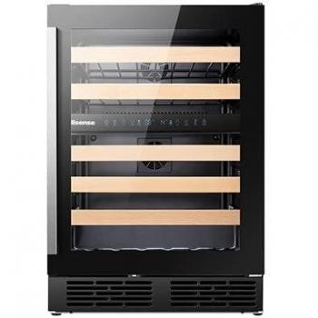 Vinoteca Integrable Hisense RW17W4NWLG0, Capacidad 46 Botellas, Color Negro
