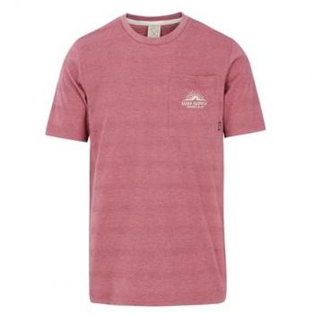 Protest Camiseta de Hombre PRTSHUTE, Manga Corta, Deco Pink, Talla S