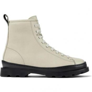 CAMPER Brutus Ankle Boots for Women in Grey Smooth Leather - Size 35