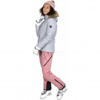 Trespass Wisdom - Chaqueta de esquí para mujer, impermeable, resistente al viento, Mujer, Chaqueta de esquí, FAJKSKTR0005_LIGL, gris, L