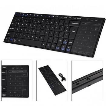 Mini teclado inalámbrico con Touchpad - KARAWAN