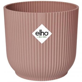 Maceta Elho Rosa Plástico Redondo Moderno Ø 25 cm