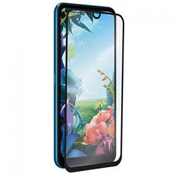 Muvit Protector Pantalla LG K40S Vidrio Templado Plano Marco Negro