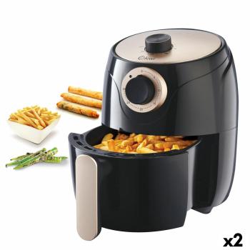 Freidora de Aire Kiwi 1000 W 2L Negra