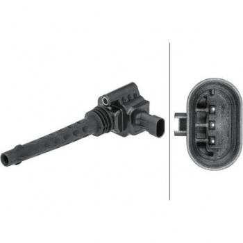 Bobina de encendido HELLA 5DA 358 168-541, tipo: bobina de encendido, características: compatible con varios modelos de vehículos, alta resistencia térmica, fácil instalación, diseño compacto, rendimiento óptimo en enc