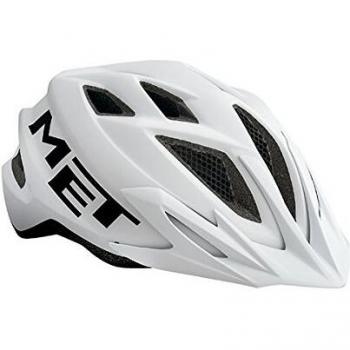 MET Crackerjack Casco de Ciclismo, Niños, Blanco, 52-57 cm