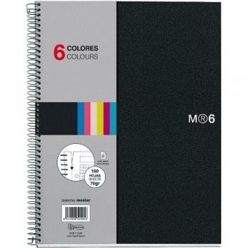 MIQ CUAD NB6 BASIC A4 C5 150H PP NG 2824