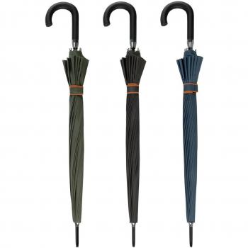 Paraguas automático eje metal 16 varillas ø65cm puño plastico clima
