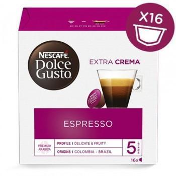 NESCAFÉ Dolce Gusto Espresso, Cápsulas de Café, 16 Unidades