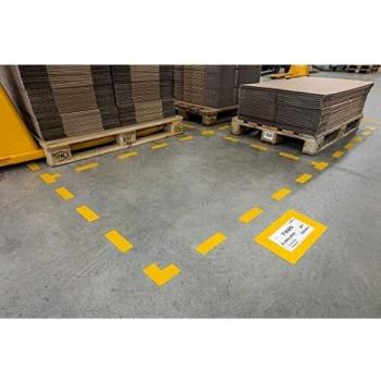 Durable - 180704 símbolo autoadhesivo Amarillo