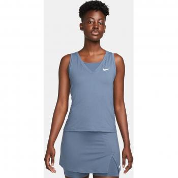 Nike Dri-FIT Court Victory Camiseta de Tirantes para Mujer - Gris Azulado Talla M