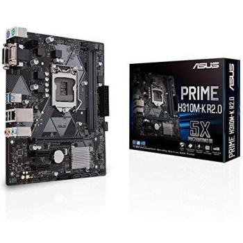 ASUS PRIME H310M-K R2.0, Placa Base LGA1151, DDR4x2 2666, USB3.1, SATA3, Micro ATX