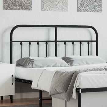 Cabecero de metal negro 150 cm (59.1)