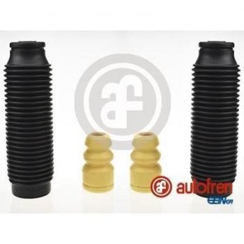 Kit de protección para amortiguadores AUTOFREN SEINSA D5165, incluye guardapolvos y topes de goma, diseñado para proteger los componentes del amortiguador contra la suciedad y el desgaste, compatible con múltiples modelos de