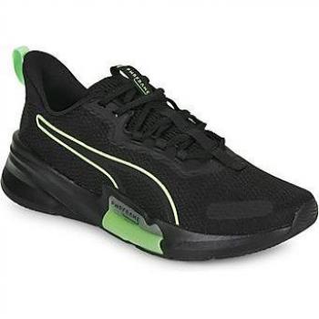 Puma PWRFrame TR 2 Men's Fitness/Cross Training Shoes, Black with Green Accents, Multi-Sport Performance Sneakers, Comfortable for Gym and Walking, Product Code: 377970 02