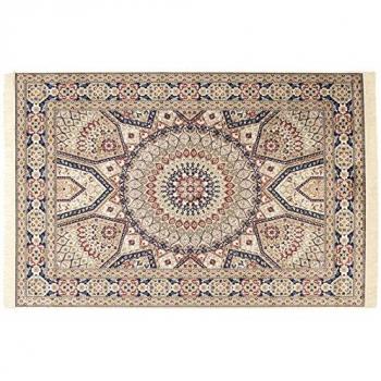 Alfombra Moderna Soraya 105x67 cm Viscosa Delgada Multiuso