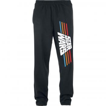 Star Wars Vintage 77 Pantalones de Gimnasia Negro XXL