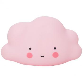 A Little Lovely Company LTCP054 - Lámpara en forma de nube, color rosa