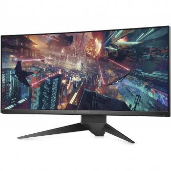 Alienware AW3418HW 34.13 Ultra-Wide Quad HD+ LED Mate Curva Negro, Plata Pantalla para PC LED Display - Monitor