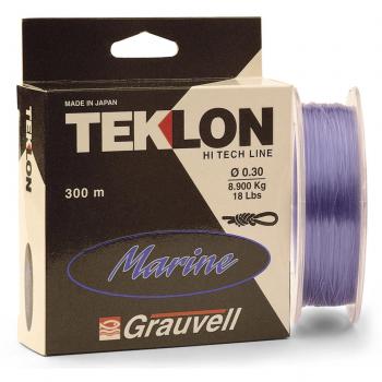 Teklon Marine 300, color azul, talla 0.500 mm