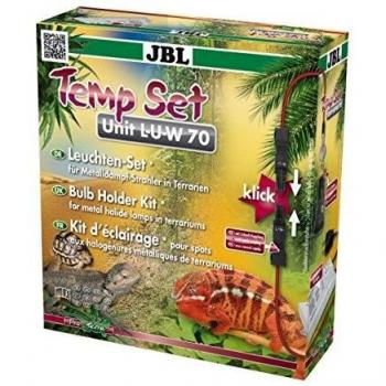 JBL TempSet Unidad L-U-W 70W - Kit de Iluminación Especial para Terrarios de Reptiles