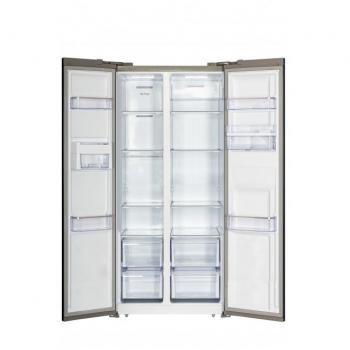 Frigorífico americano Jocel JSBS014627 con Dispensador de Agua, No Frost y Puertas Inox