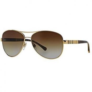 Burberry BE3080 1145T5 Light Gold Women's Sunglasses