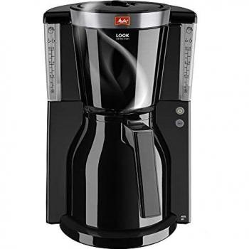 Melitta Look IV Therm Selection 1011-11/-12 Cafetera de Filtro, 1000 W, 1 Liter, Negro/Acero Inoxidable