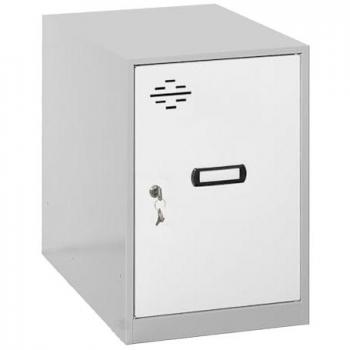 Casillero Metálico SIMONLOCKER DISM Mini 475x400x500 mm Gris/Blanco