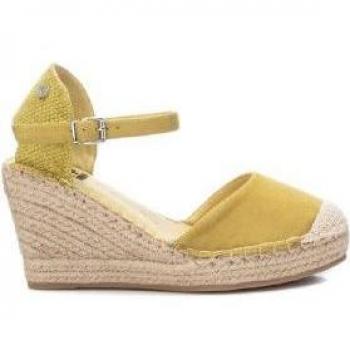 Sandalias de cuña verde 142382-PISTACHO para mujer